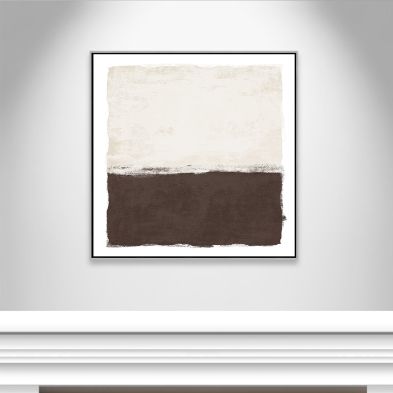 Chocolate Dipped II - Square Vesrion Print by Natalie Carpentieri, 37.5" H x 37.5" W, Silver