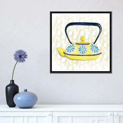 « doux théière ii », reproduction d’impression sur toile