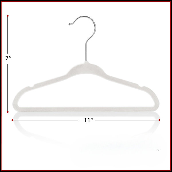 Rebrilliant Cataldo Velvet Non-Slip Standard Hanger & Reviews