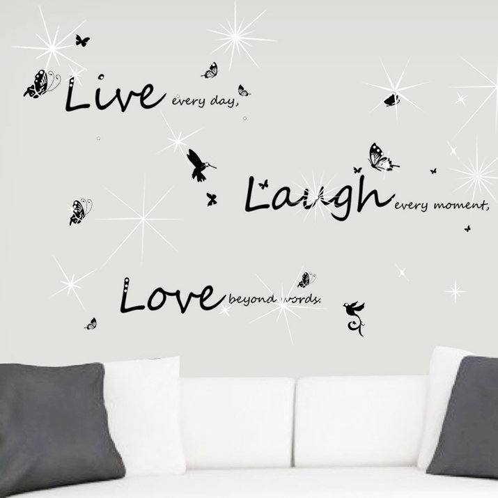 Non-Wall Damaging Wall Decal