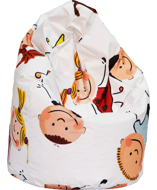 Picot Polyester Bean Bag Chair