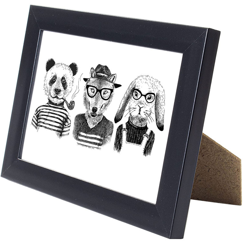 Single Picture Frame, Black