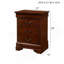 Table de chevet 3 tiroirs Citronelle-41524242