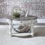 Colchester Round Cocktail Table w/ Casters