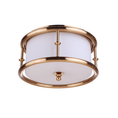 Amoi Glass Flush Mount