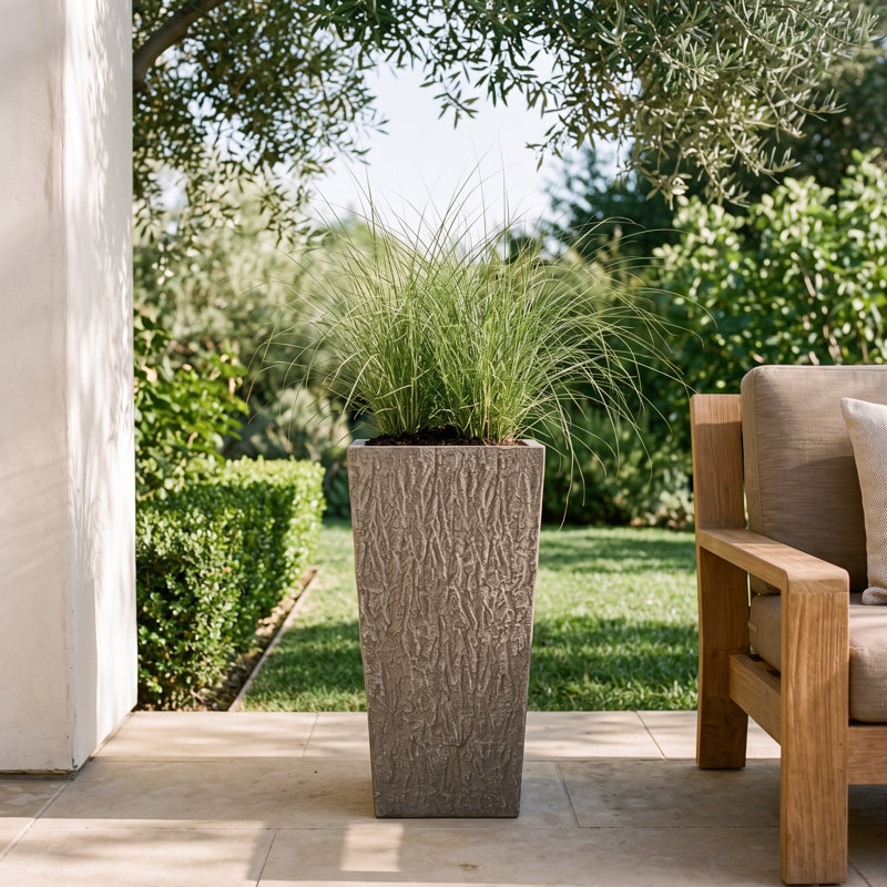 Ida Outdoor Pot Planter, 31" H x 16.25" W x 16.25" D