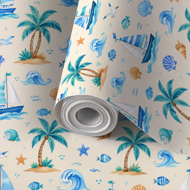 Papier auto-adhésif Tropical