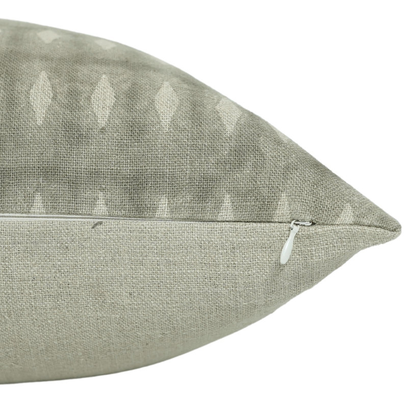 Linen Square Indoor/Outdoor Pillow Cover, 18" x 18", Square