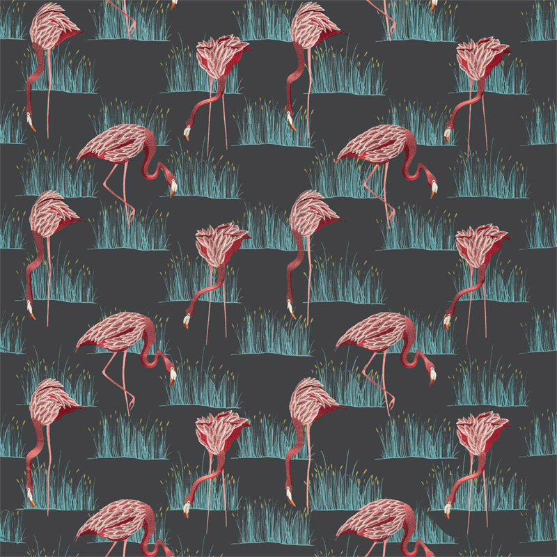 Salinas Fabric, Azelea/Lagoon