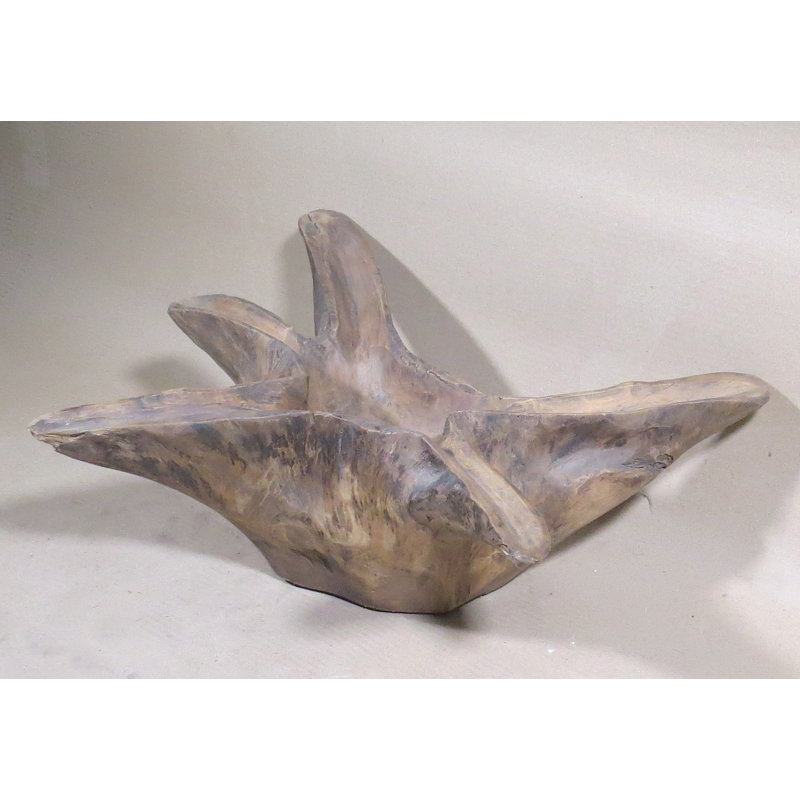 Solid Wood Decorative Bowl