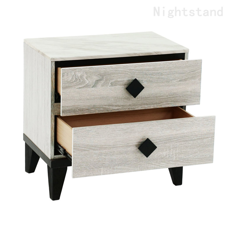 Bedroom End Tables Modern Nightstand Table bed side table bedroom end tables, Light Brown