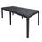 Outdoor Table Roma, Rectangular Extendable Dining Table, Rattan Effect Garden Table, 150X90H72 Cm-914903321