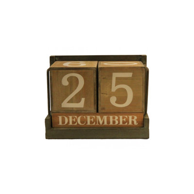 Tapis de calendrier en bois Harrelson