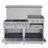 KoolMore 60'' W Double Oven Commercial Gas Range