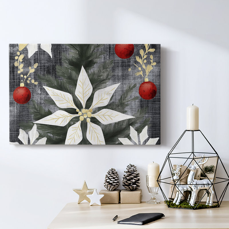 Christmas Holiday Arts - Toile tendue avec châssis XMA171730, H 24 po x l 36 po