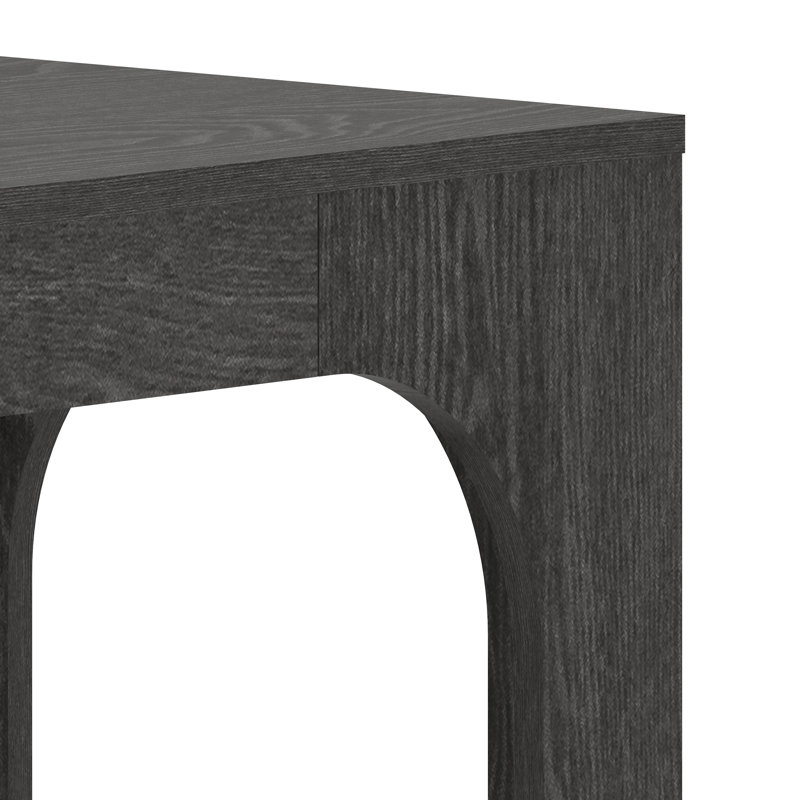 Northfleet 47" Console Table, Chêne gris foncé
