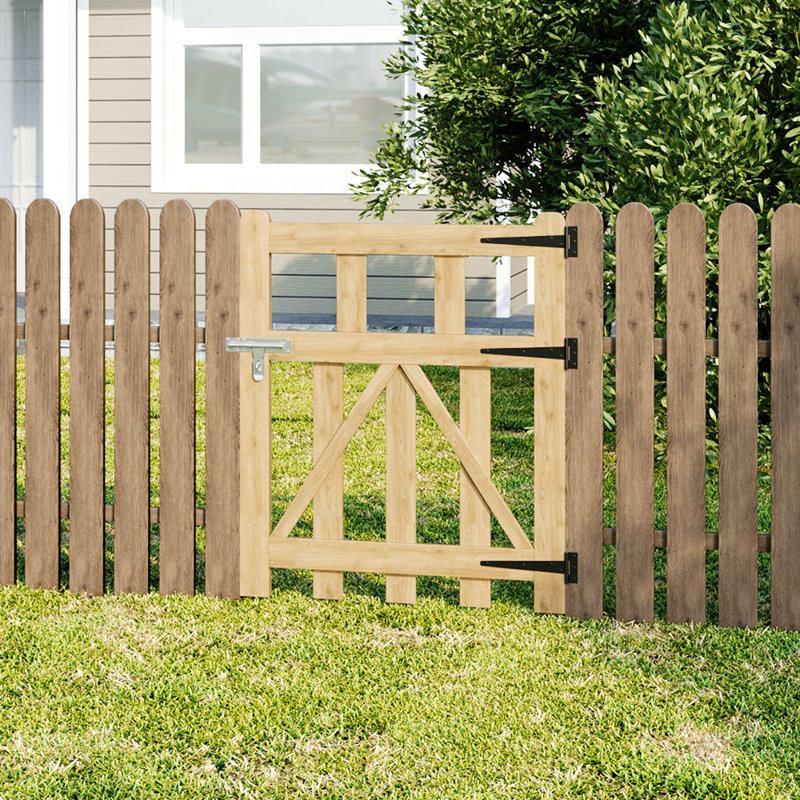 90 cm H Gate Fencing with 1, 90cm H x 76cm W