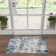 Longino Abstract Blue/Cream Indoor Area Rug for Living Room, Dining Room, Bedroom