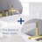 1 Handle Deck Waterfall Faucet with Diverter