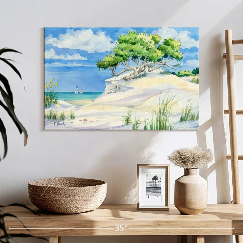 Gillard, dunes balayées par le vent, H 16 po x l 24 po