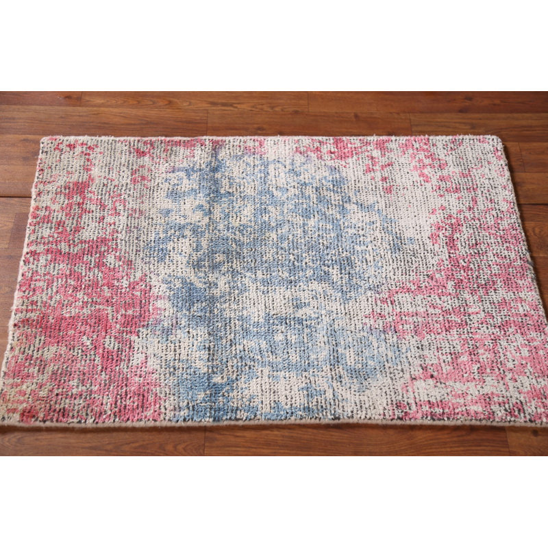 Contemporary Abstract Oriental Rug 2x3