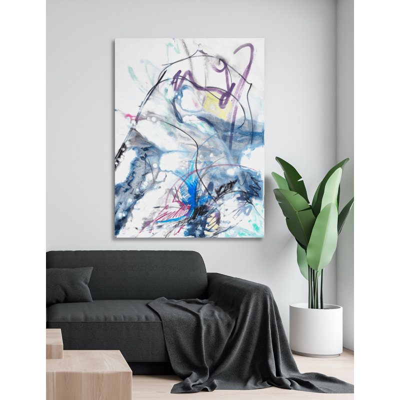 Ridges - Artist Enhanced Canvas Print, 60" H x 40" W x 1.5" D, Unframed Canvas