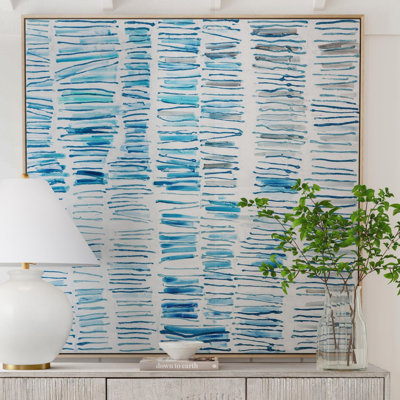 Toile encadrée Blue Gail