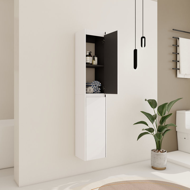  Avonmere 59"H Wall-Mounted Bathroom Cabinet