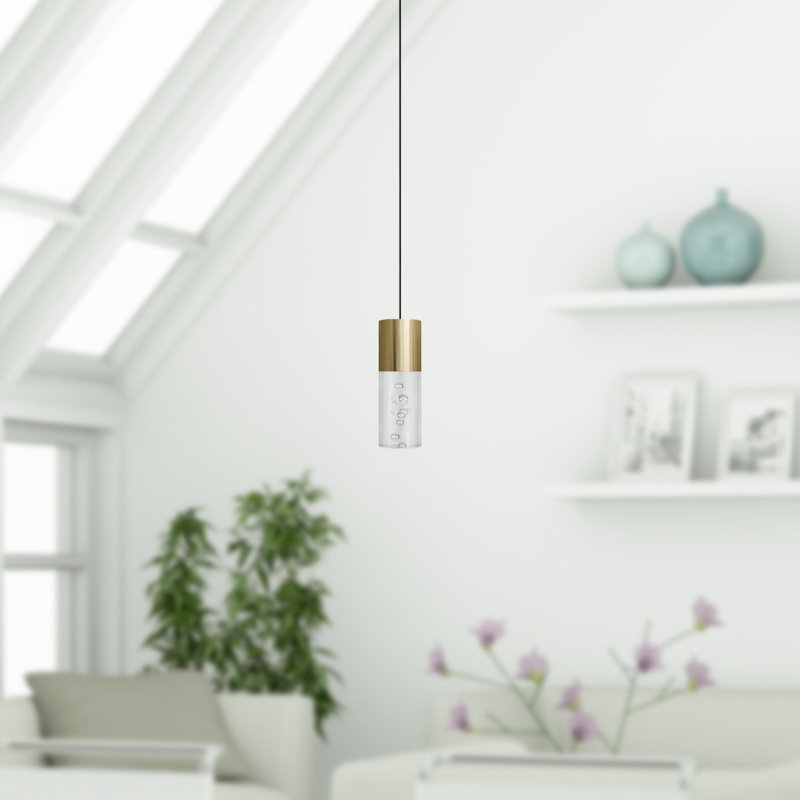 Andromedae 1 - Light Single Pendant, Brass