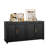 60" Mid-Century Buffet Cabinet With Adjustable Shelves And 4 Doors-547374585