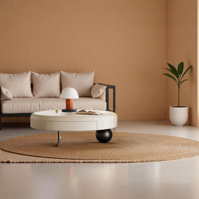 Table basse moderne de style rétro