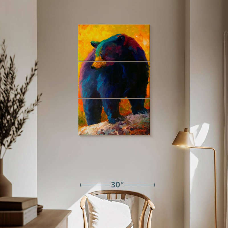 Brampt Checking Smorg, 57" H x 36" W