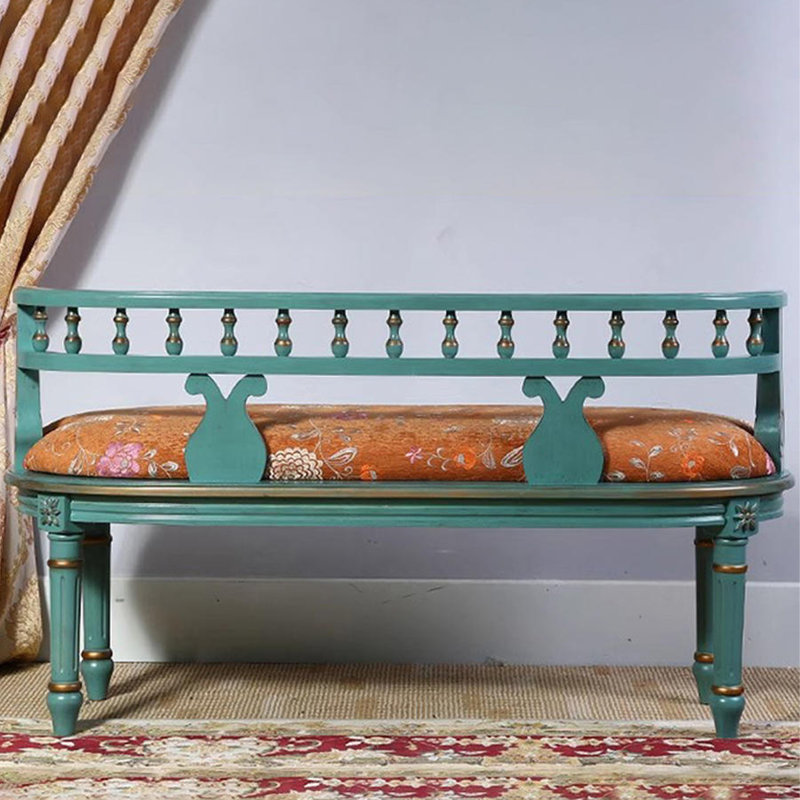 Banc en bois massif American Country