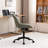 Darlaine Armless Swivel Office Chair Faux Leather Upholstered Waterproof Desk Chair Ergonomic Adjustable Computer Chair-1872164824