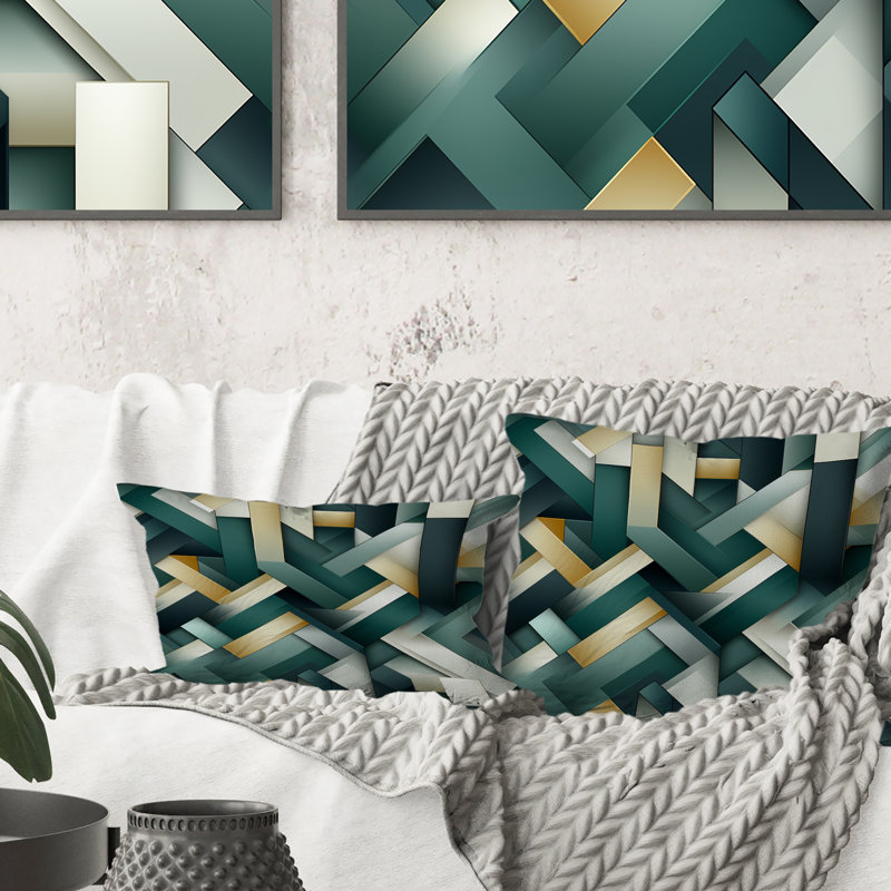 Geometric Throw Pillow