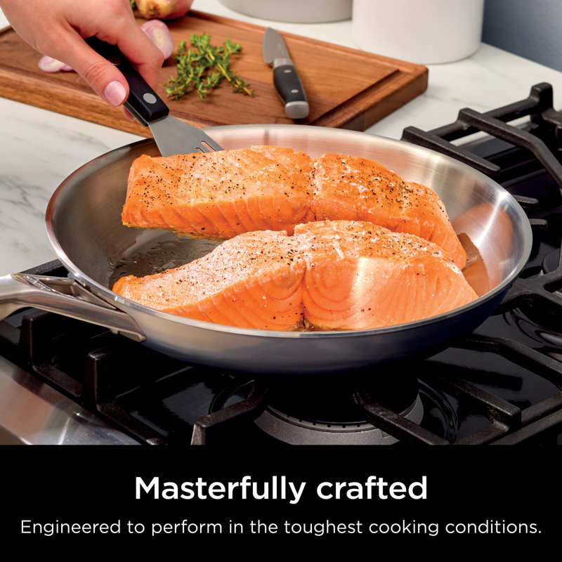 Ninja Everclad Triply Stainless Steel 12pc Cookware Set