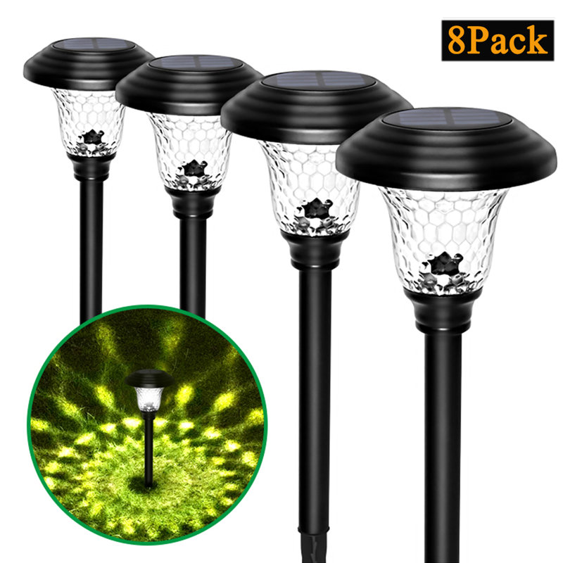 Solar Powered Integrated LED Pathway Light Pack