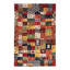 One-of-a-Kind 3'11'' X 5'11'' New Age Area Rug in Red/Green/Gray/Black