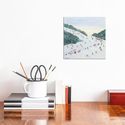Ski-Vening, 1995 - Wall Art Print - Wrapped Canvas