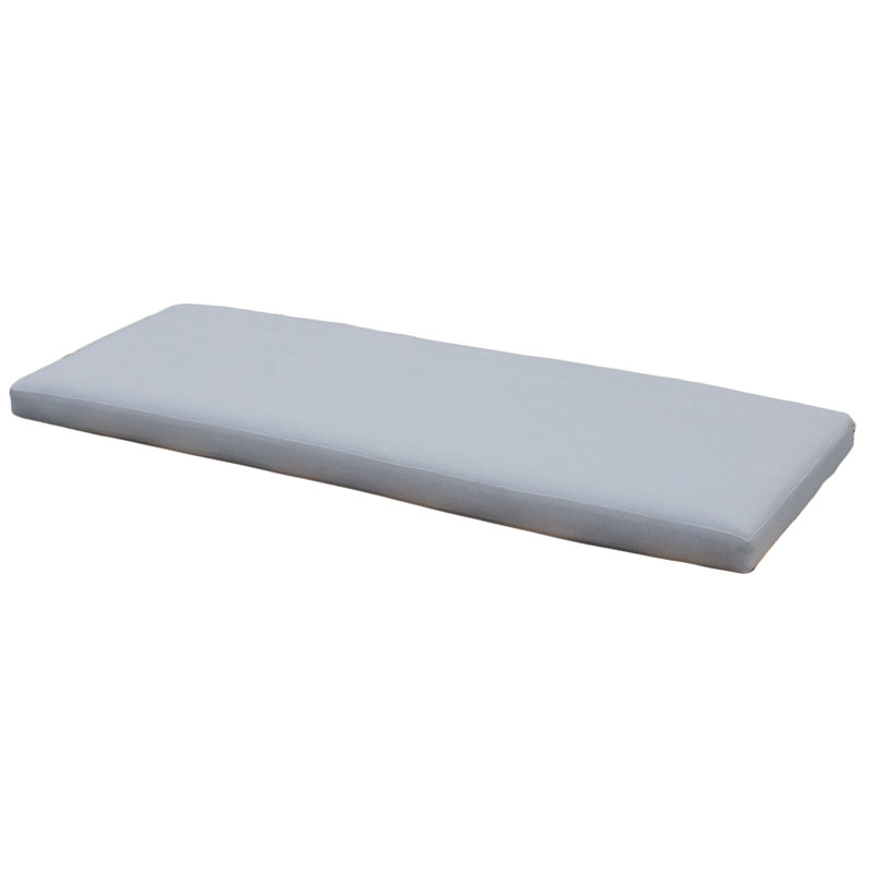 TB Bench Outdoor Cushion, Bamboo Bay Cloud, 50"W x 19"L