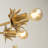 Ophelia 12-Light Modern Linear Sputnik Chandelier-1704504970