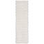 Tapis noir / ivoire en laine / coton à tissage plat Meudon Natura-1815273418