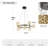 Artificial Satellite Pendant Light