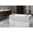 Lab 59.5'' x 31.5'' Soaking Solid Surface Bathtub-89211640-89211642