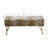 Pearman Faux Fur Upholstered Bench