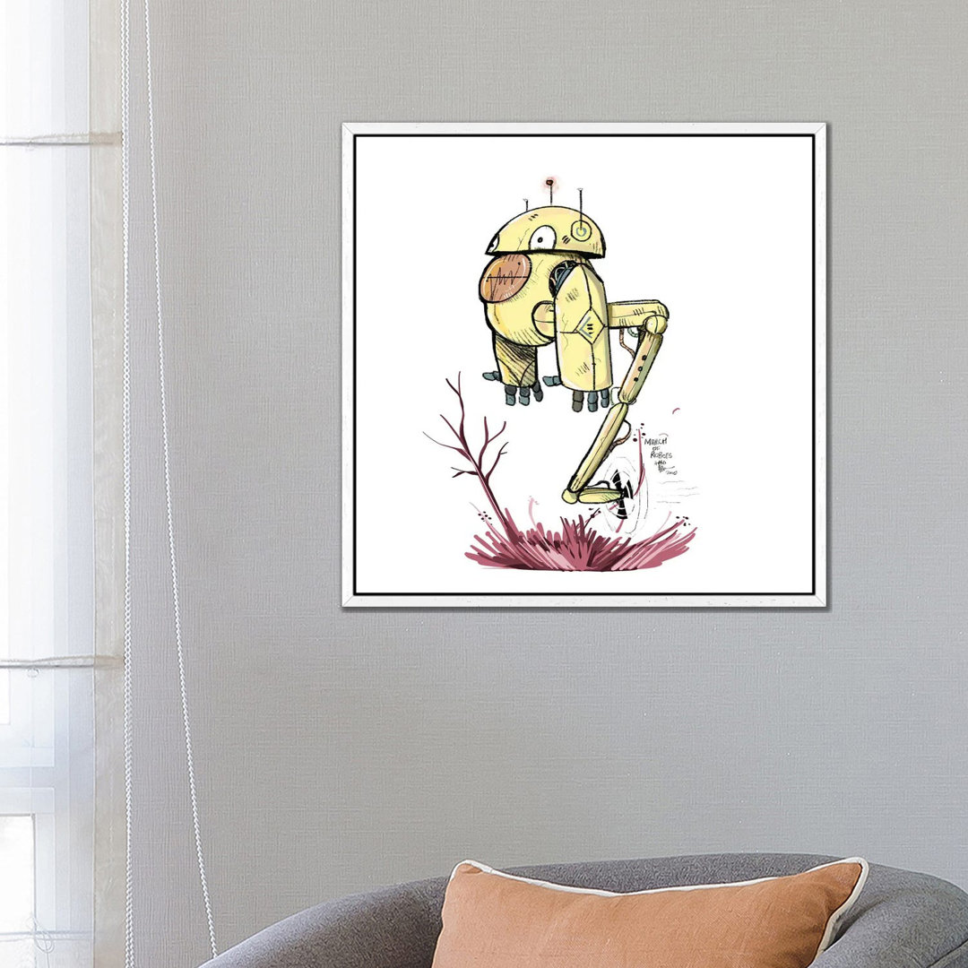 Robot IV von Annada N. Menon - Galerie- Giclée auf Leinwand