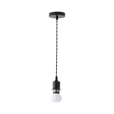 Shaw Brushed Gold Rechargeable Ceiling Pendant