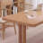 Brown Rectangular Solid Wood desk-436384985