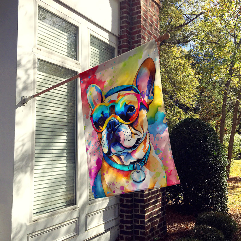 Drapeau de la maison Hippie Dawg, Bouledogue français