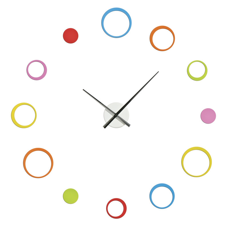 Metal Wall Clock, Multi